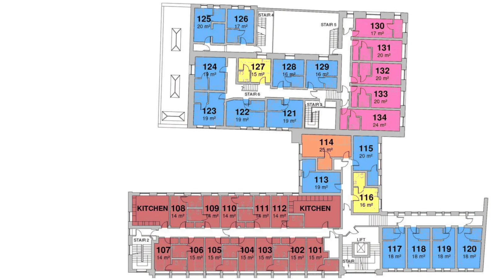 First floor plan of 62 Player Street