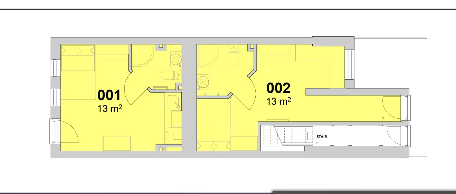 Ground floor plan of 379 Alfreton Road