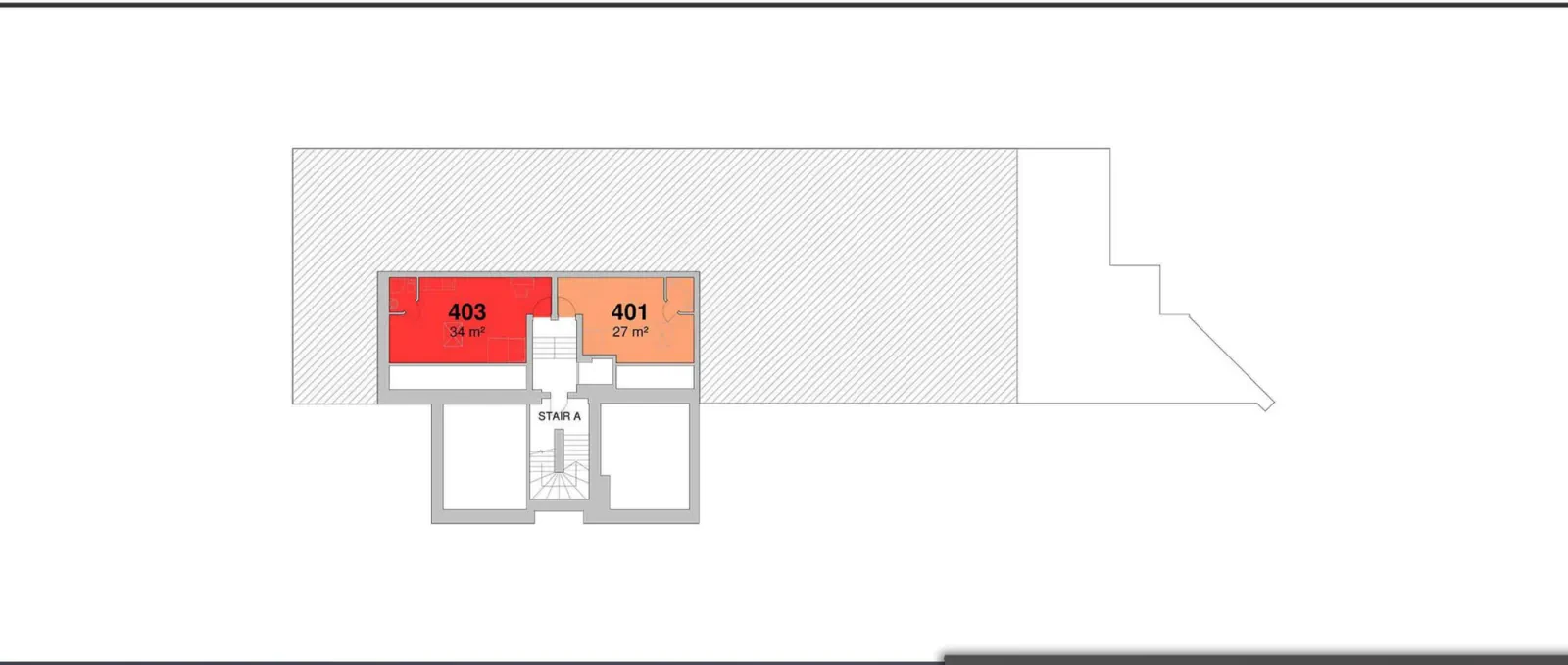 Fourth floor plan of Carlton House