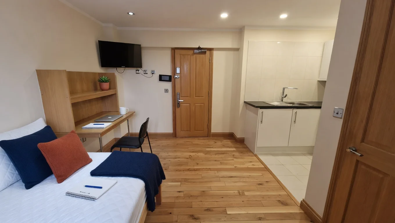 Living space at 62 Player Street