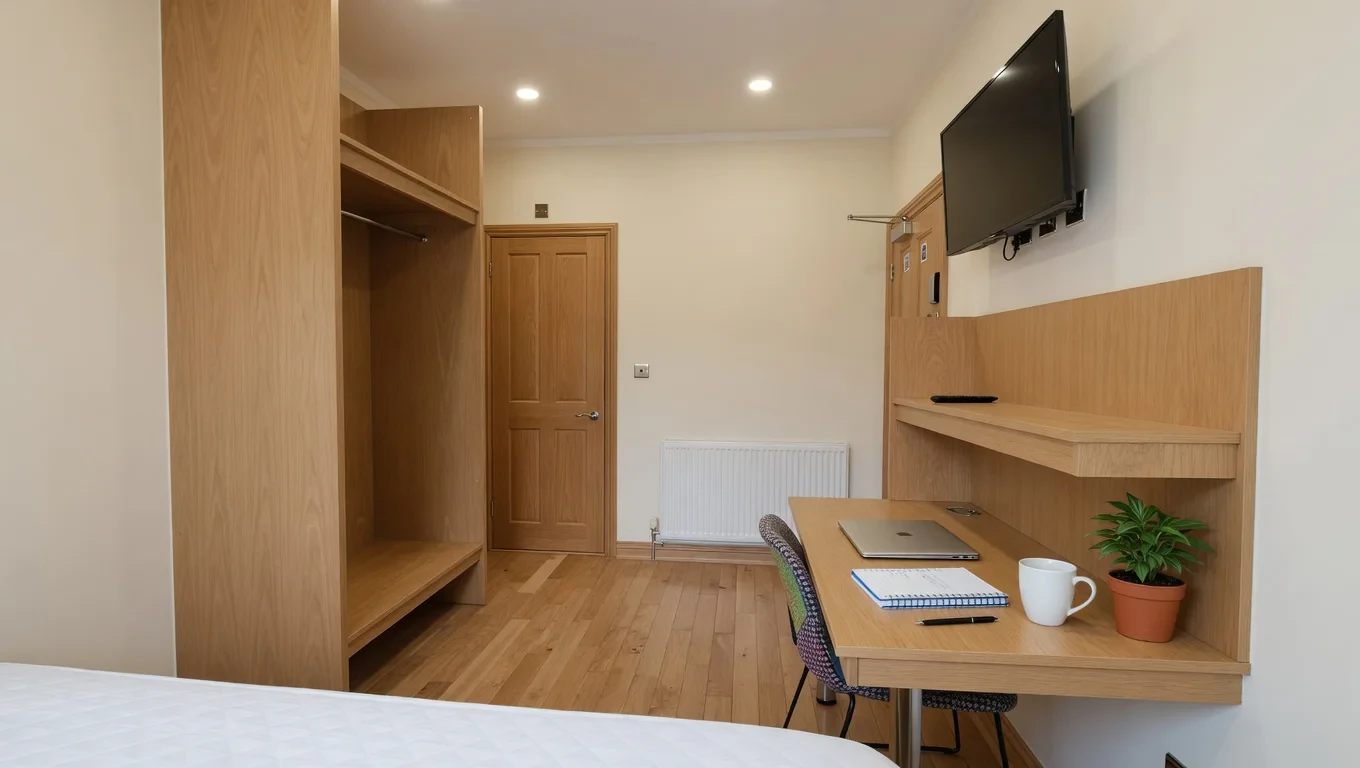 Study space at 21 Radford Road